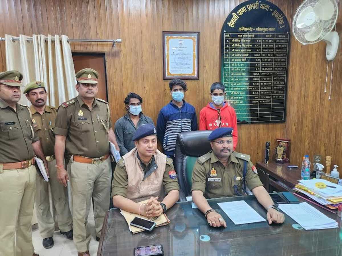 दुपहिया वाहन चोर के तीन शातिर गिरफ्तार, दस बाइक स्कूटी बरामद